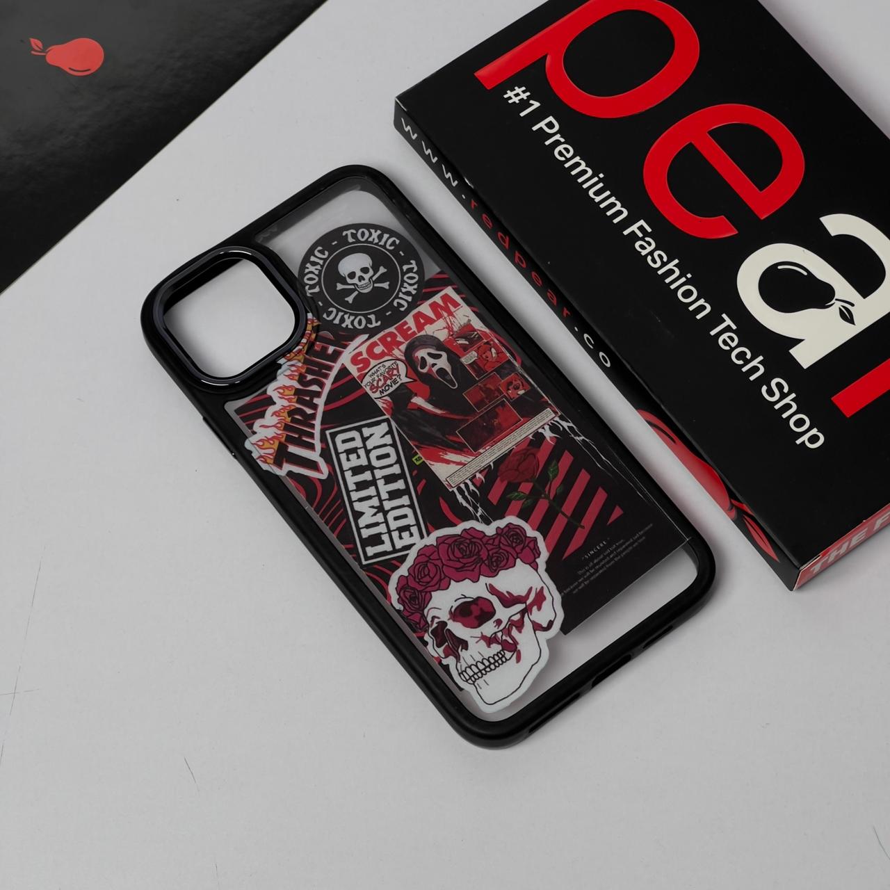 iPhone 11 Pro Max Thrasher Black Border Acrylic Case (RPS)