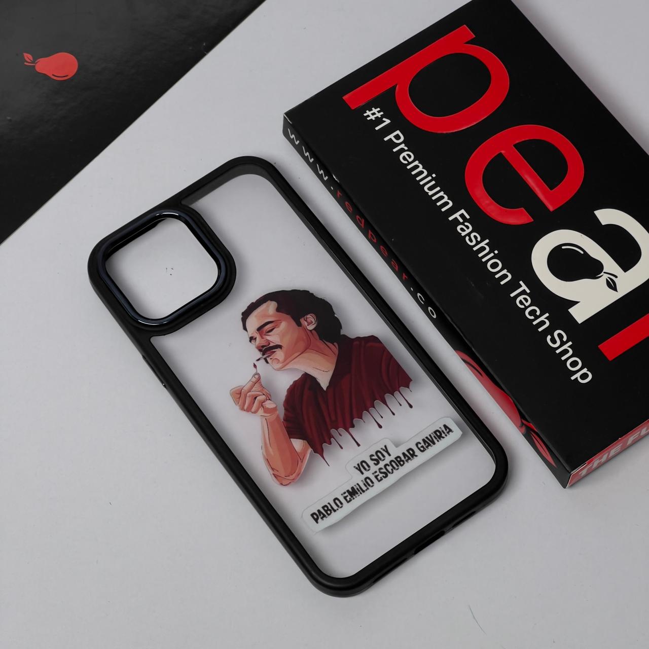iPhone 12 Pro Max PABLO Black Border Acrylic Case (RPS)