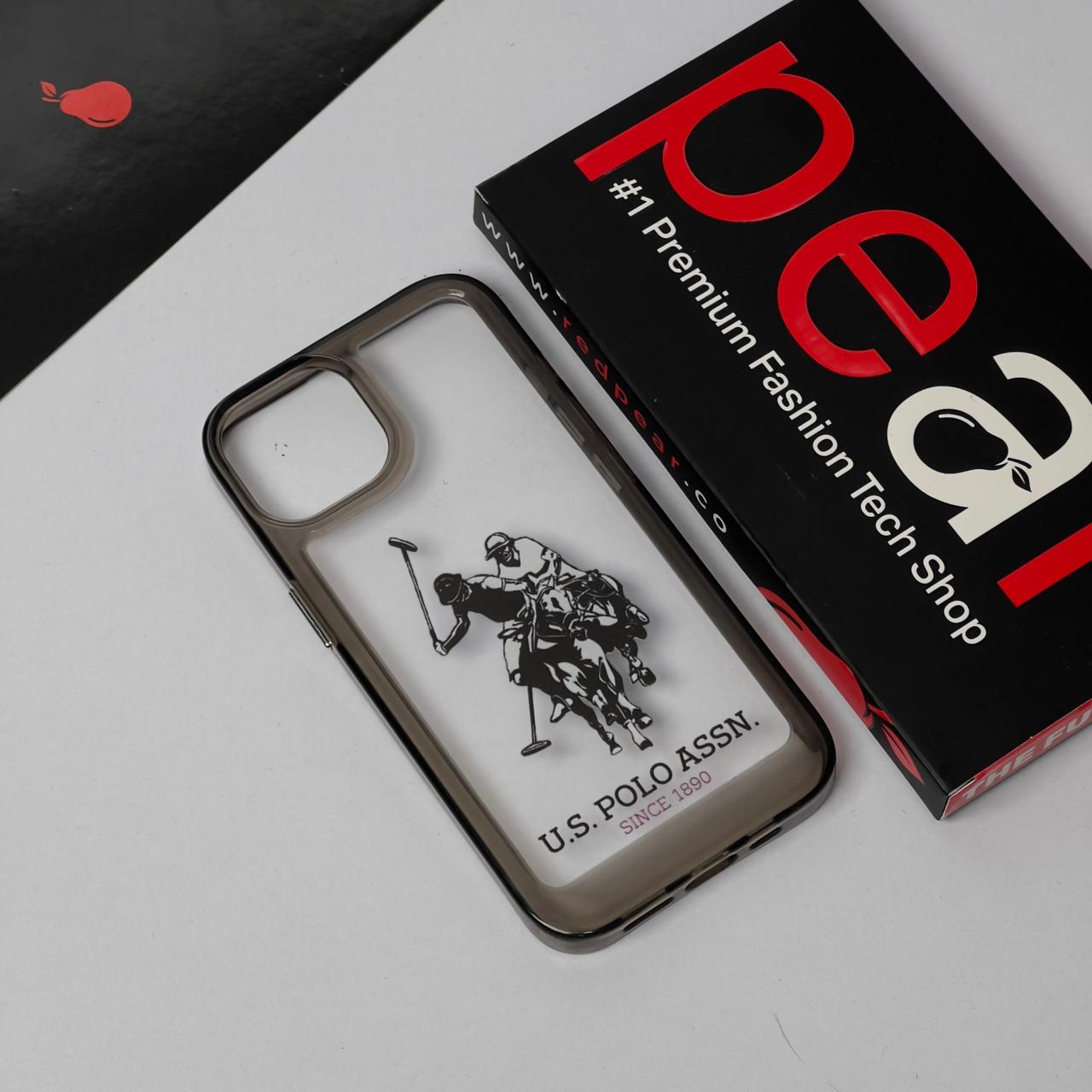 iPhone 13/14 US Polo Assn. Black Shade Acrylic Case (RPS)