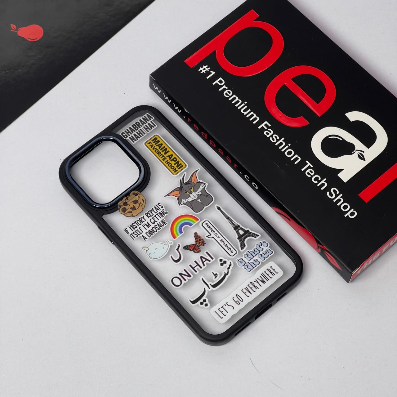 iPhone 13 Pro Cookie Black Border Acrylic Case (RPS)