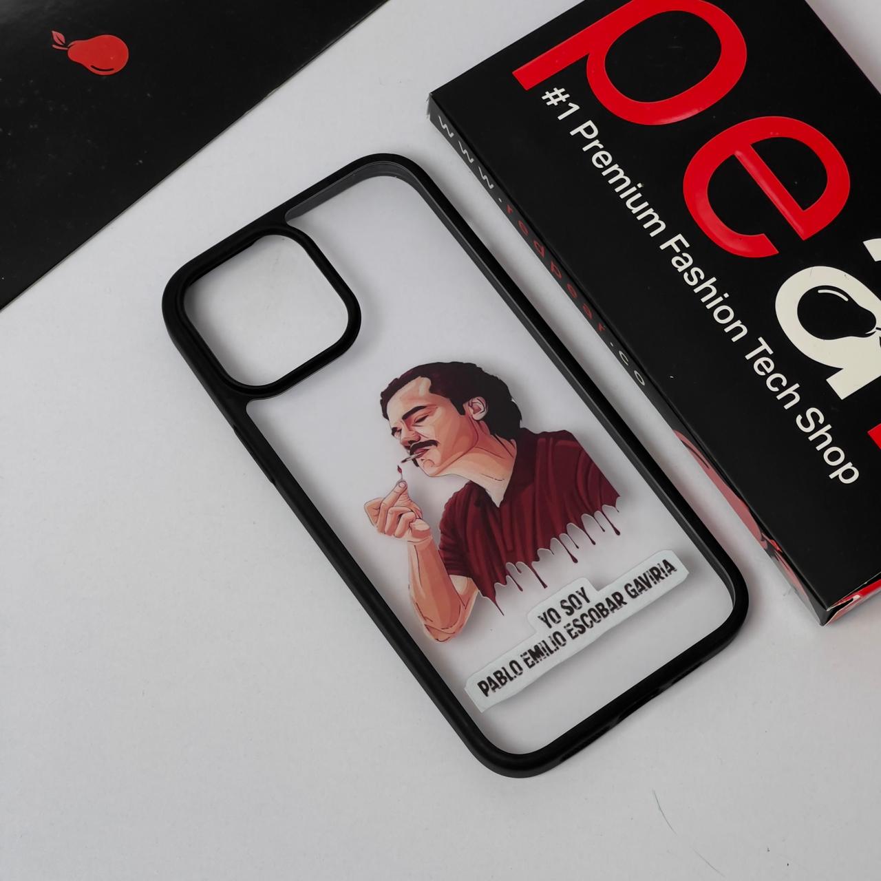iPhone 13 Pro Max Pablo Black Border Acrylic Case (RPS)