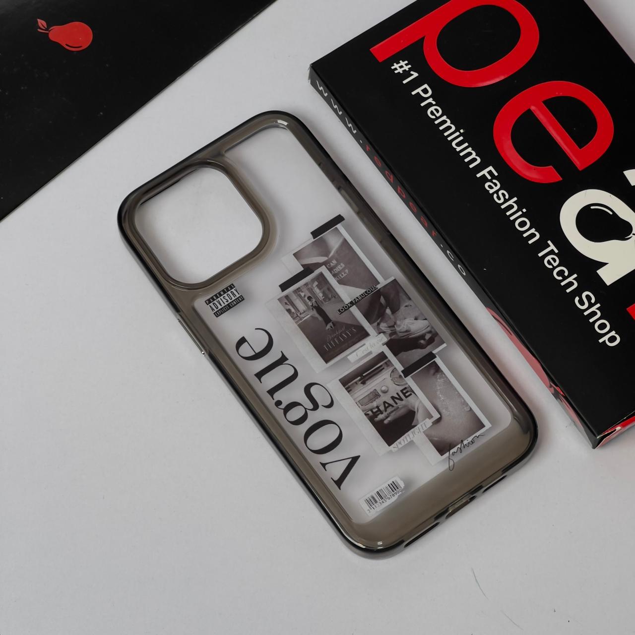 iPhone 14 Pro Max Vogue Black Shade Acrylic Case (RPS)
