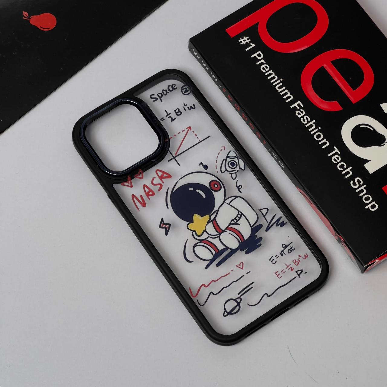iPhone 14 Pro Max Nasa Black Border Acrylic Case (RPS)