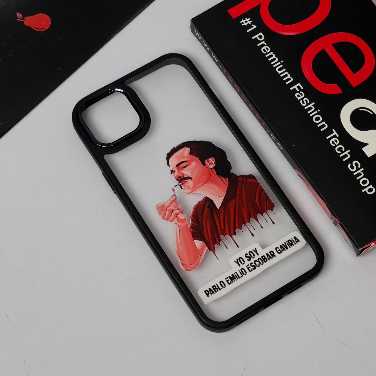 iPhone 14 Plus / 15 Plus PABLO Black Border Acrylic Case (RPS)