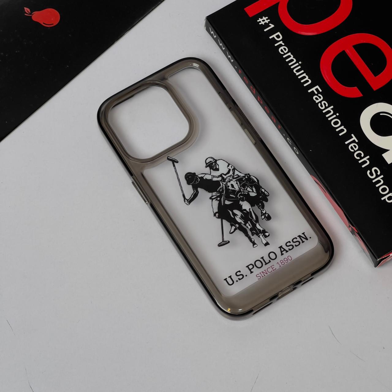 iPhone 15 Pro US Polo Assn. Black Shade Acrylic Case (RPS)