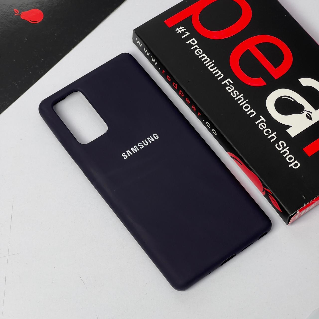 Samsung Note 20 Deep Purple silicon case
