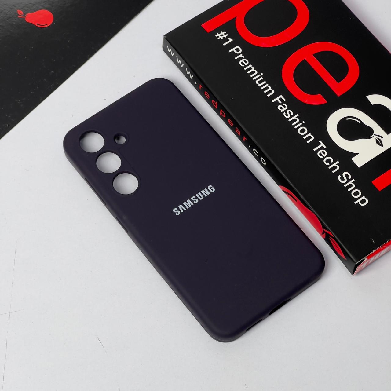 Samsung S24 Deep Purple silicon case