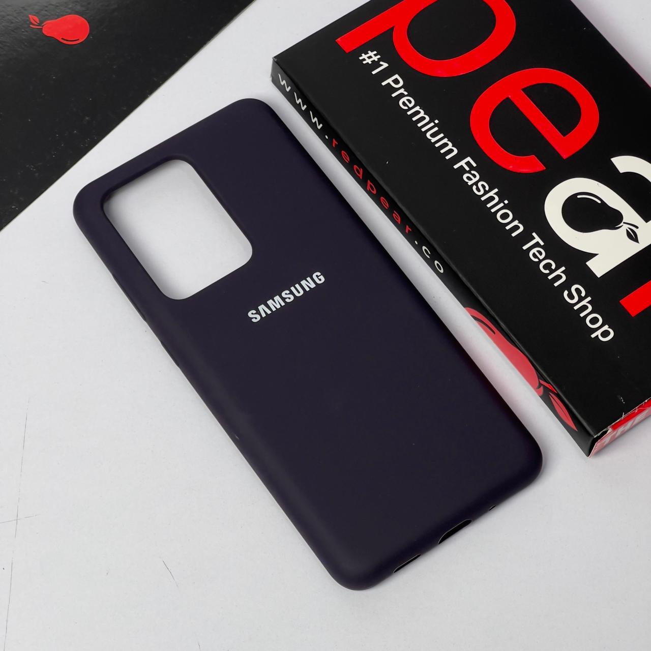 Samsung S20 Ultra Deep Purple silicon case