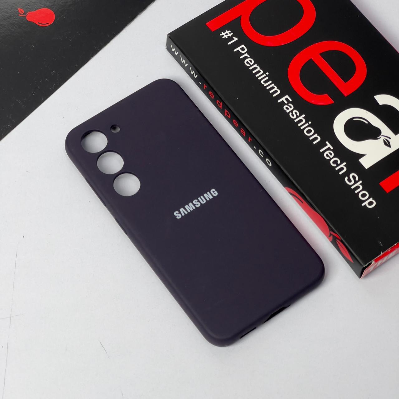 Samsung S23 Deep Purple silicon case