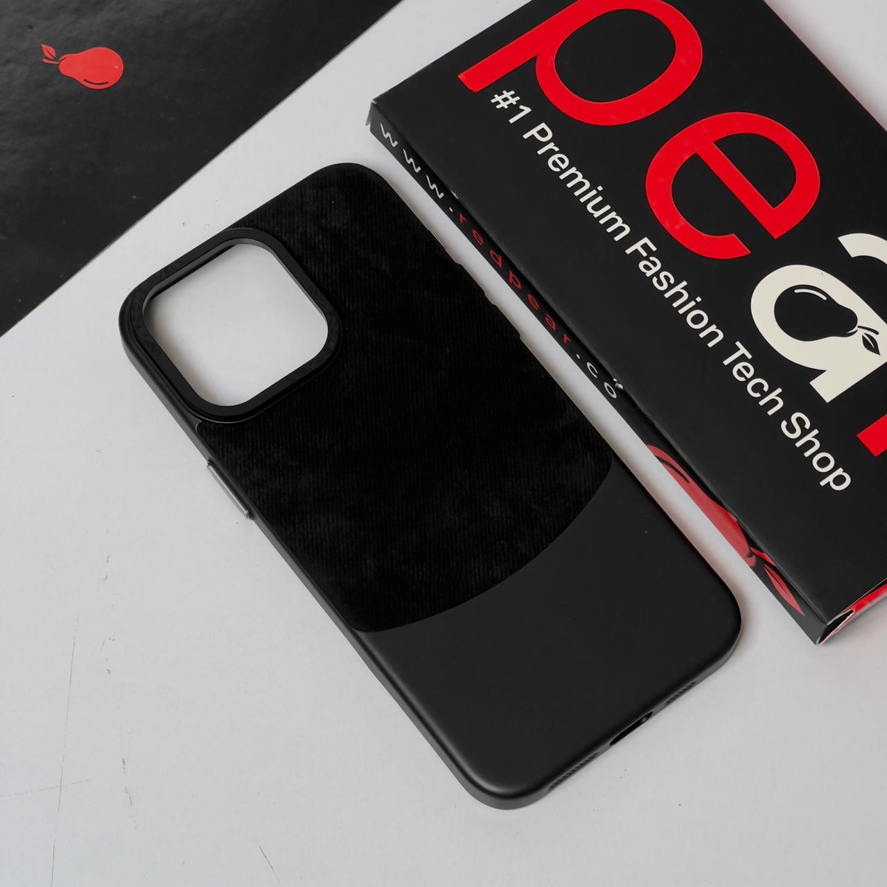 iPhone 12/12 Pro Two Tone Black Denim case (RPS)