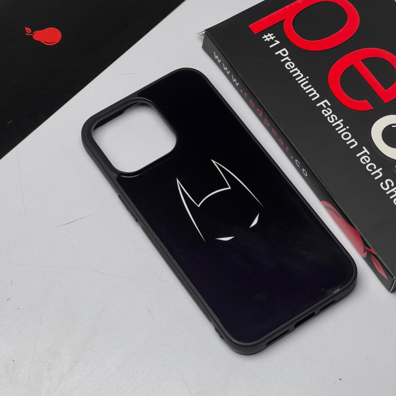 iPhone 15 Pro Max Black Batman Glossy Case (RPS)