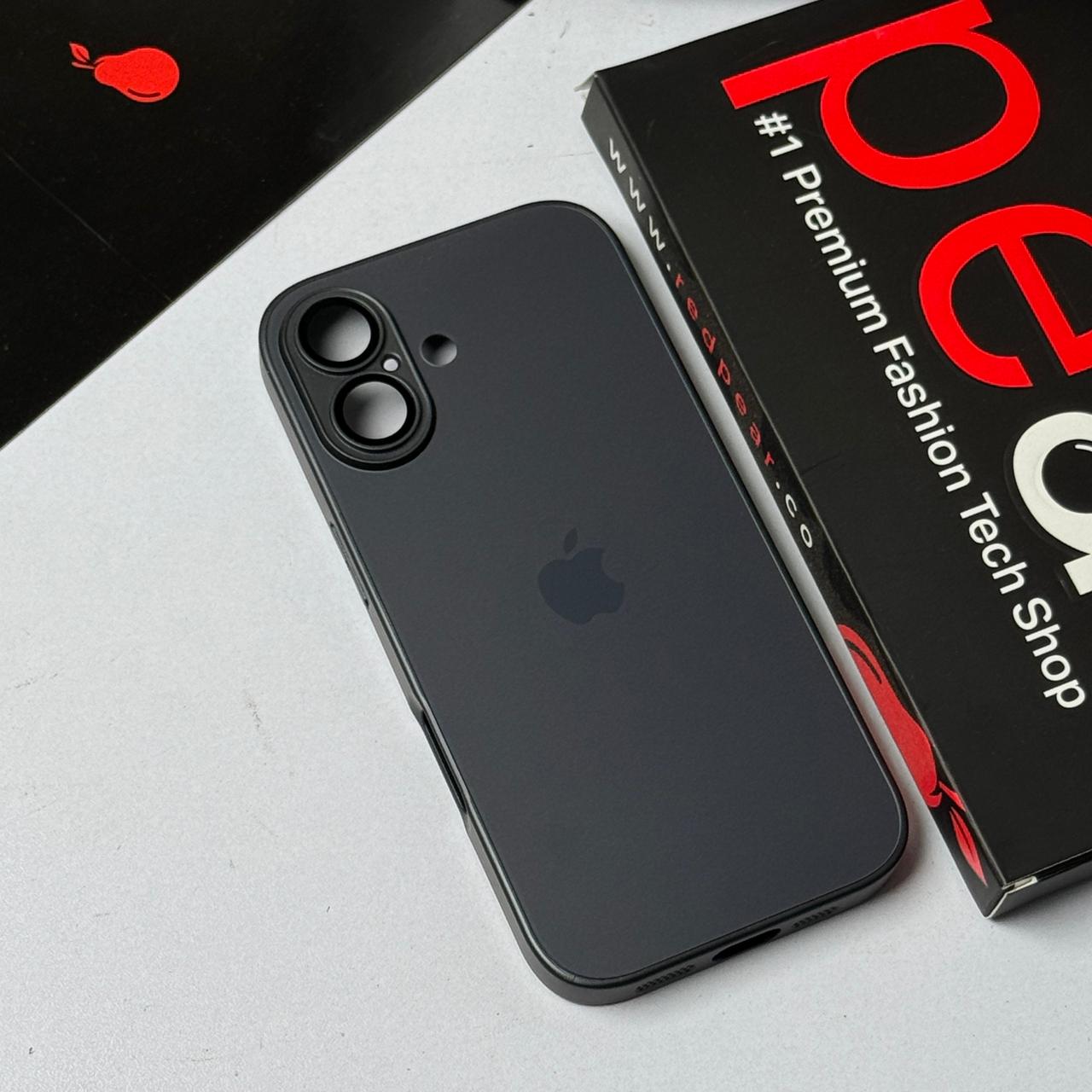 iPhone 17 Graphite Black AG Glass case (RPS)