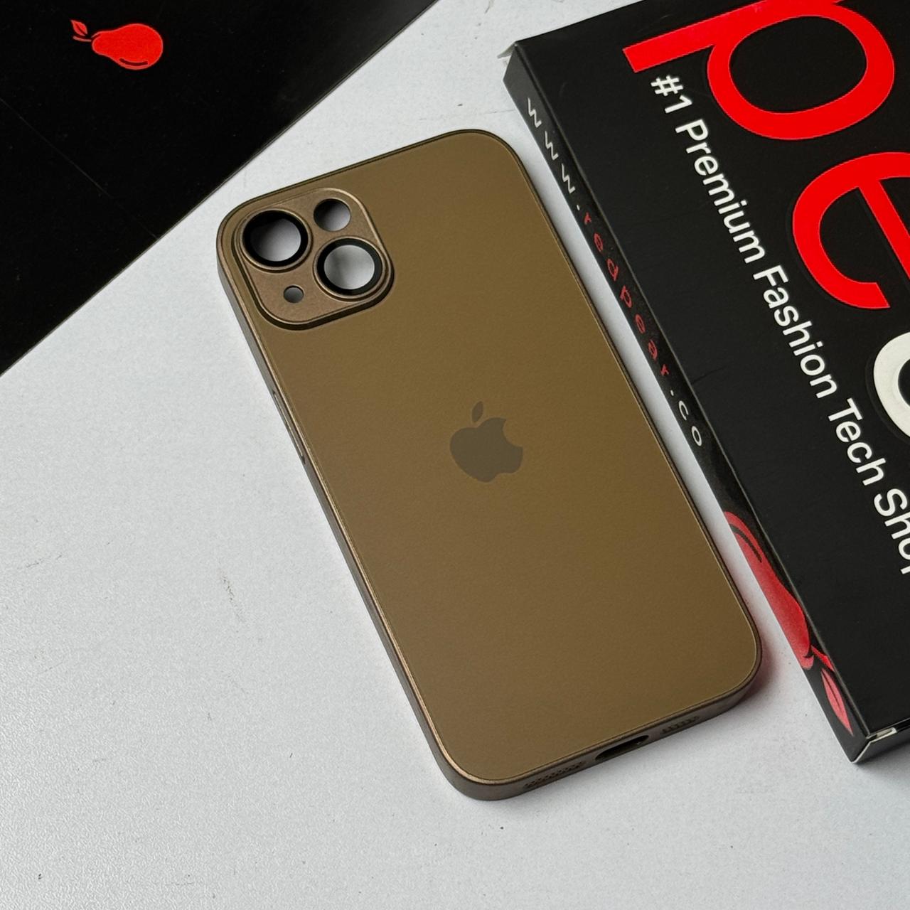 iPhone 13/14 Desert Titanium AG Glass case (RPS)