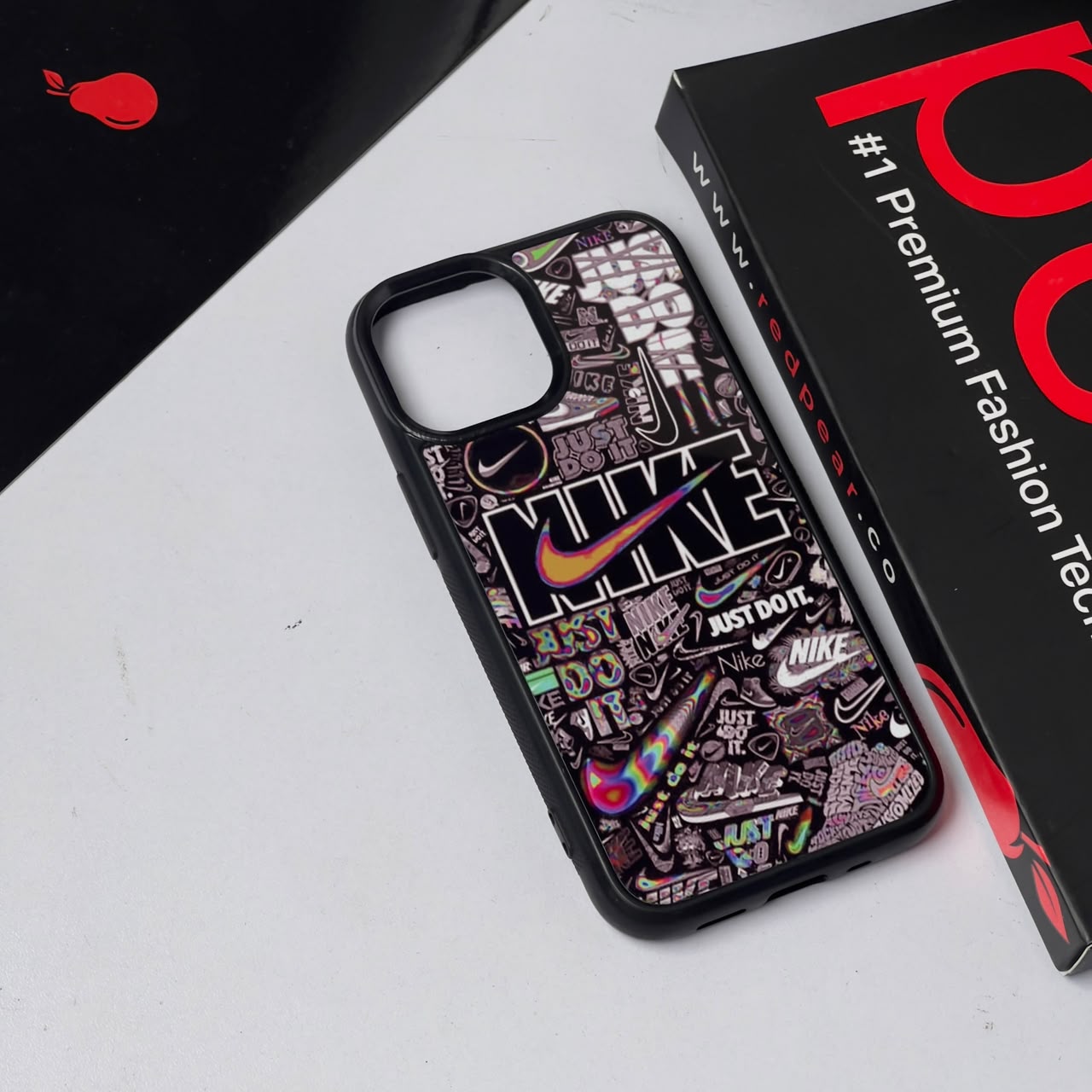 iPhone 12 Mini Black NIKE Glossy Case (RPS)