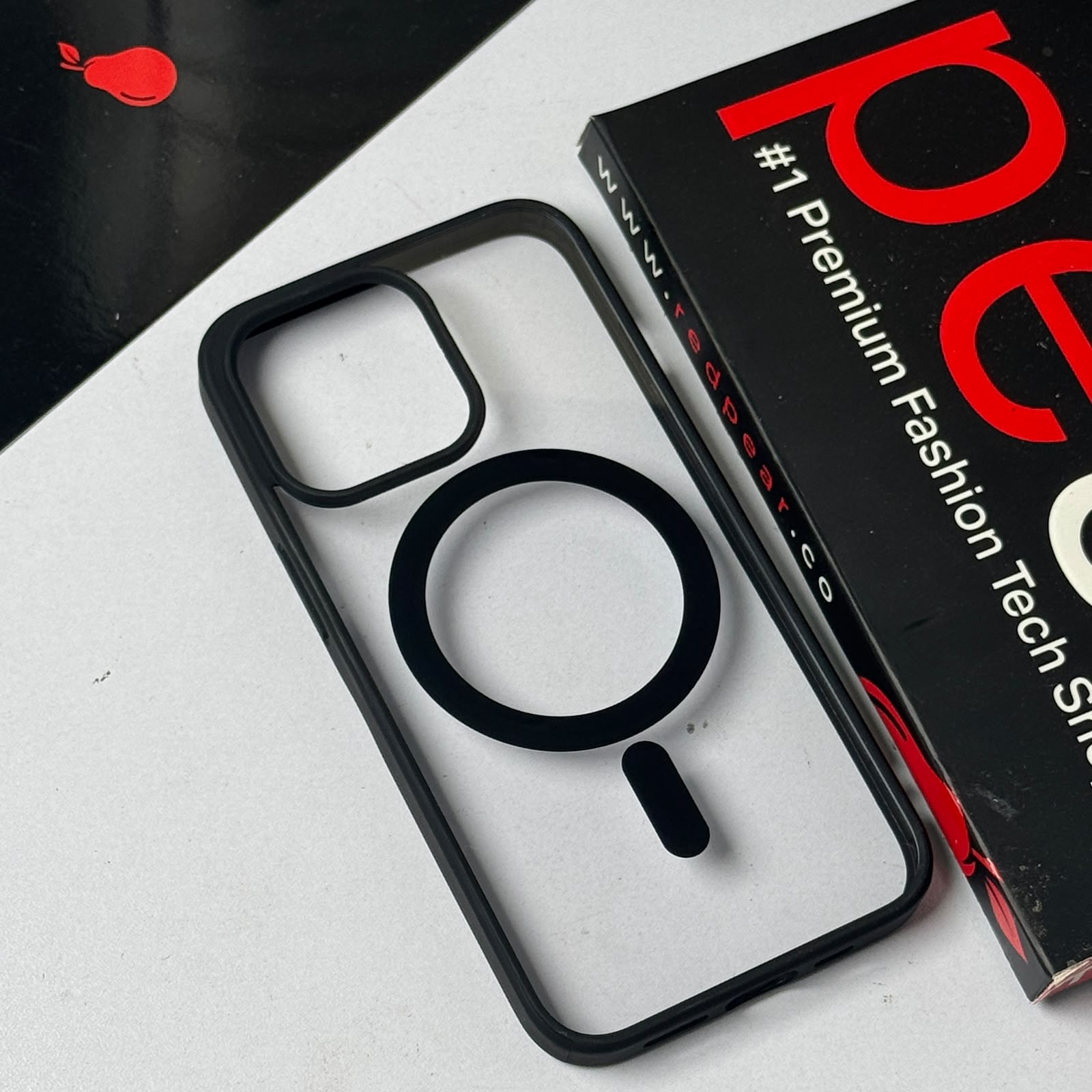 iPhone 13 Pro Black Border Magsafe Acrylic Case (RPS)