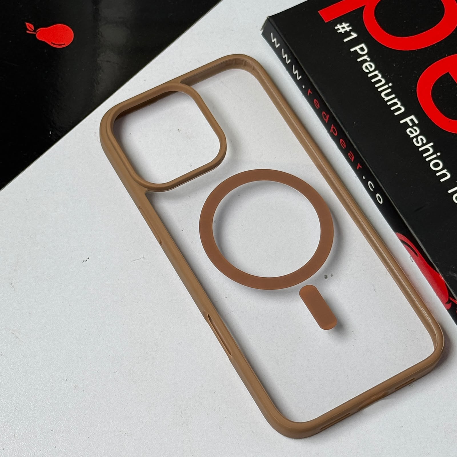 iPhone 16 Pro Max Desert Titanium Border Magsafe Acrylic Case (RPS)