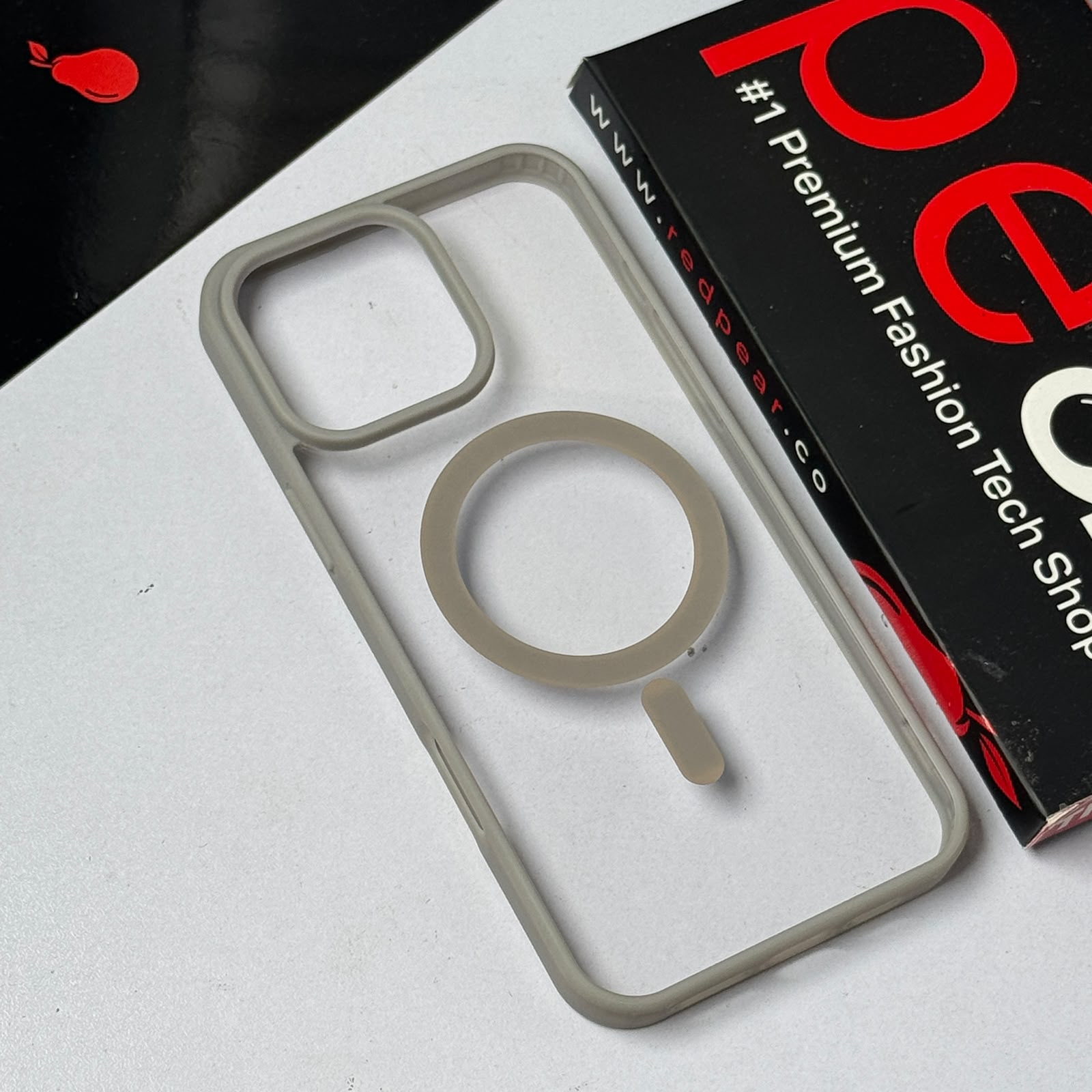iPhone 16 Pro Max Natural Titanium Border Magsafe Acrylic Case (RPS)