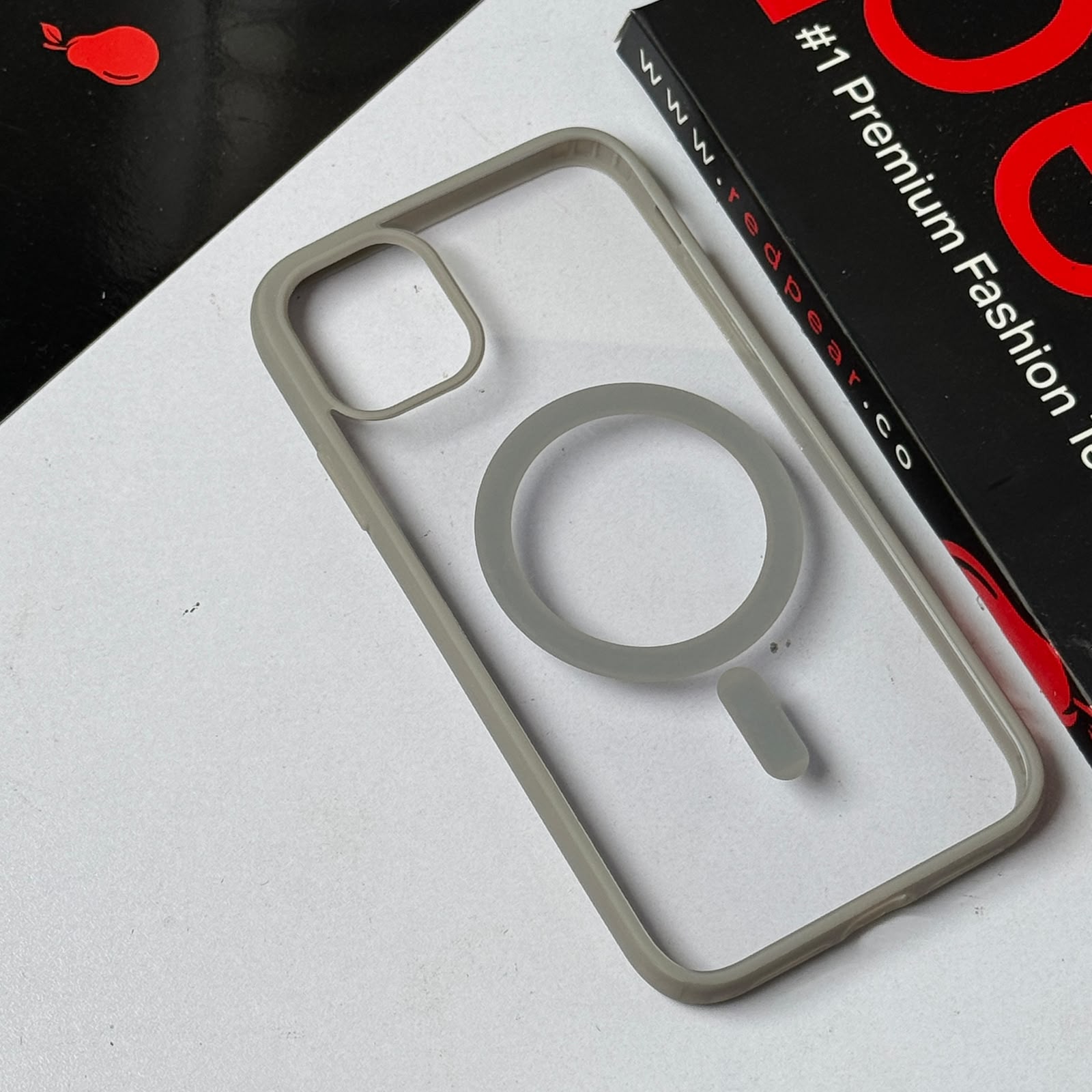 iPhone 11 Natural Titanium Border Magsafe Acrylic Case (RPS)