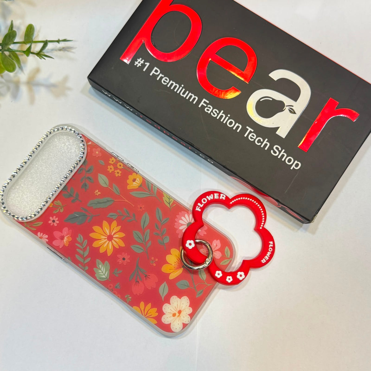 iPhone 17 AIR Red Flower Girly Case (RPS)