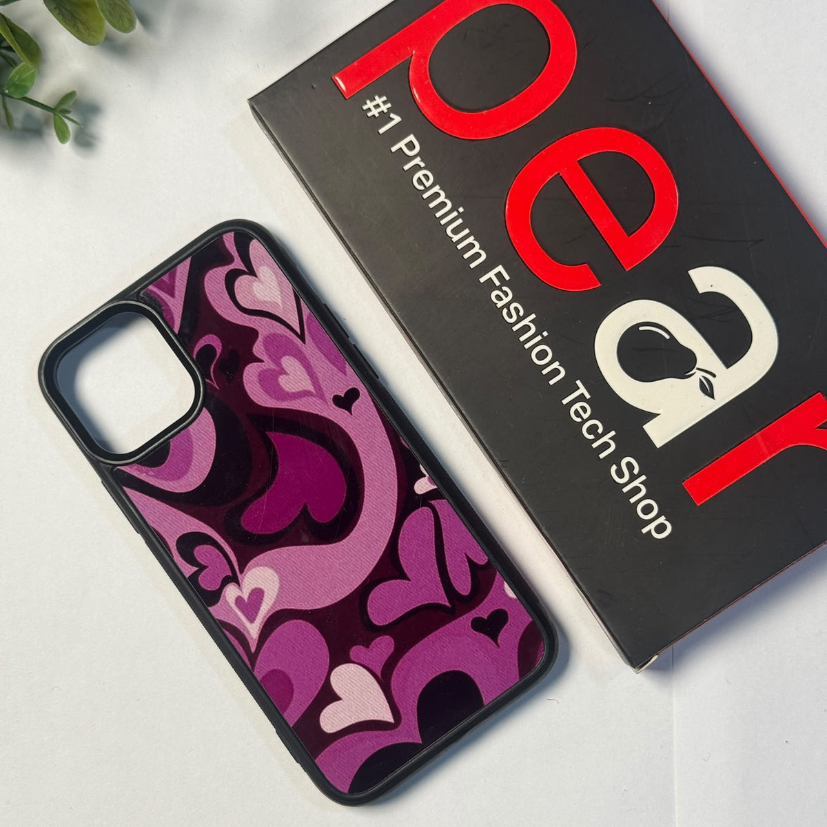 iPhone 11 Pro Purple Hearts Glossy Case (RPS)