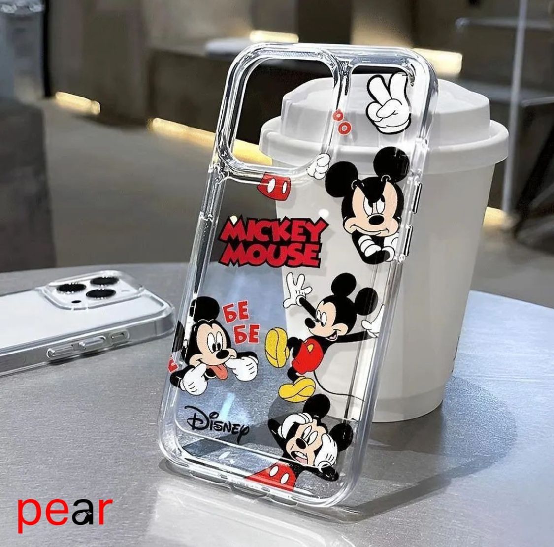 Mickey Mouse Clear Acrylic Case – RedPear