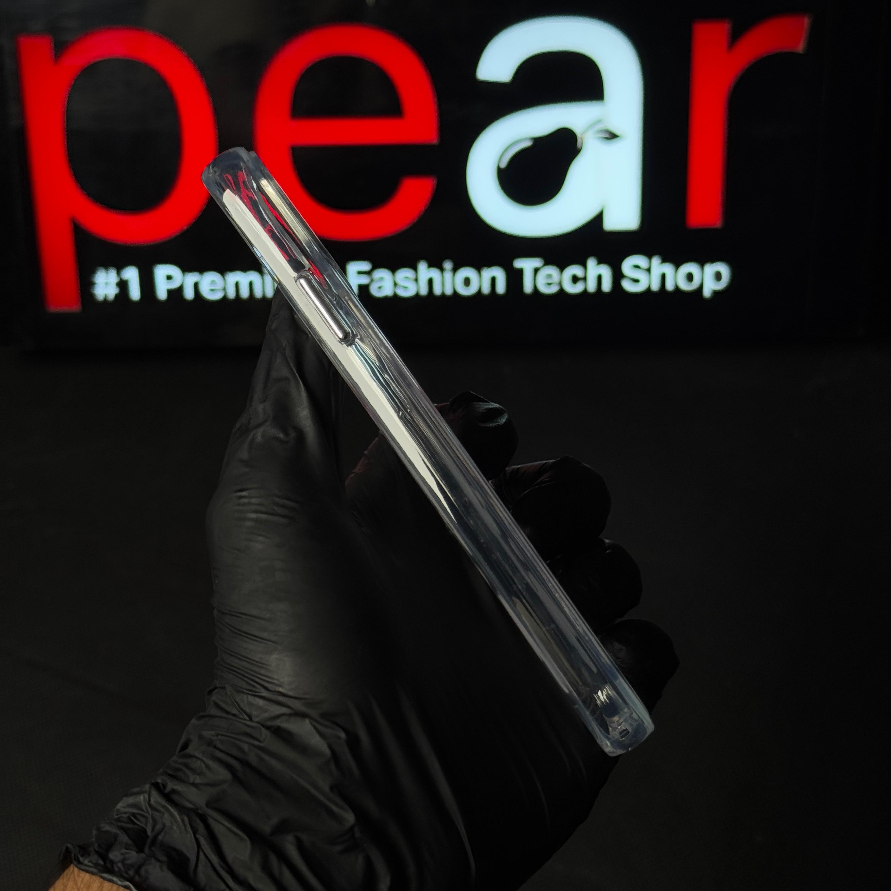 iPhone 12 / 12 PRO Black Snake Clear Acrylic Case