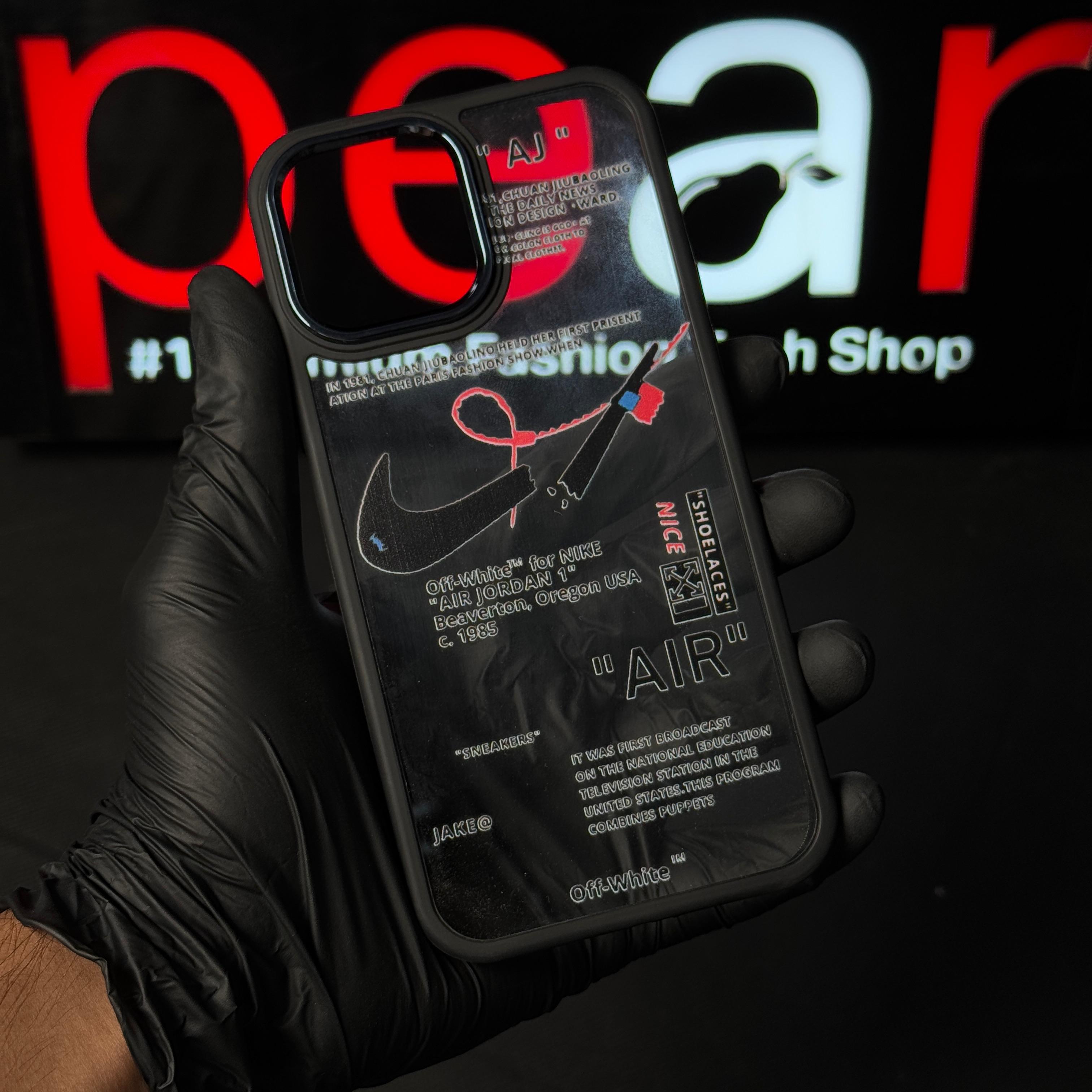 iPhone 13 Pro Max Nike Black Border Case