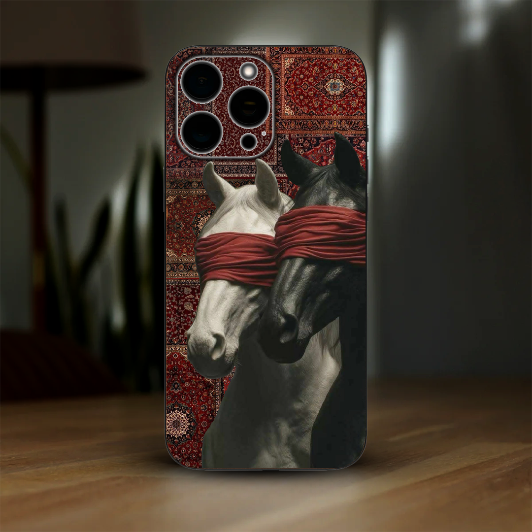 Horses Persian Mat 3D Skin