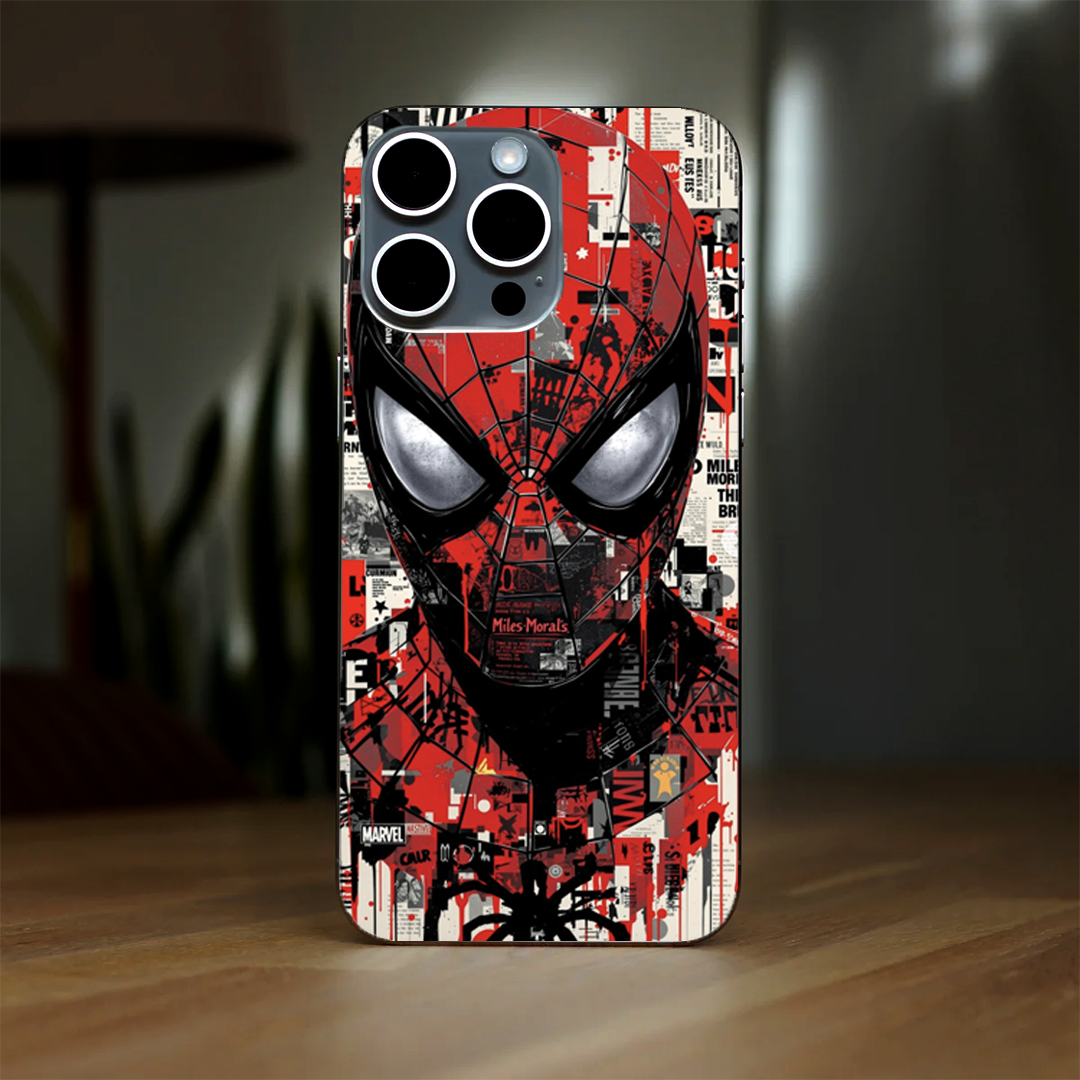 Spiderman Mask 3D Skin
