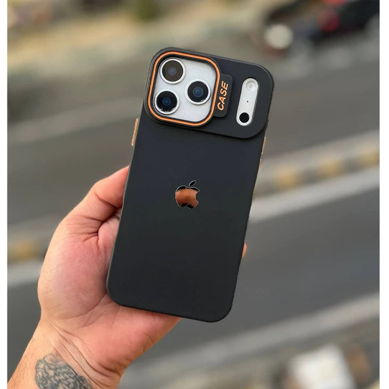 Orange Line Mint Black Case Premium Quality