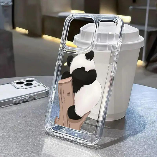 Sleeping Panda Clear Acrylic Case