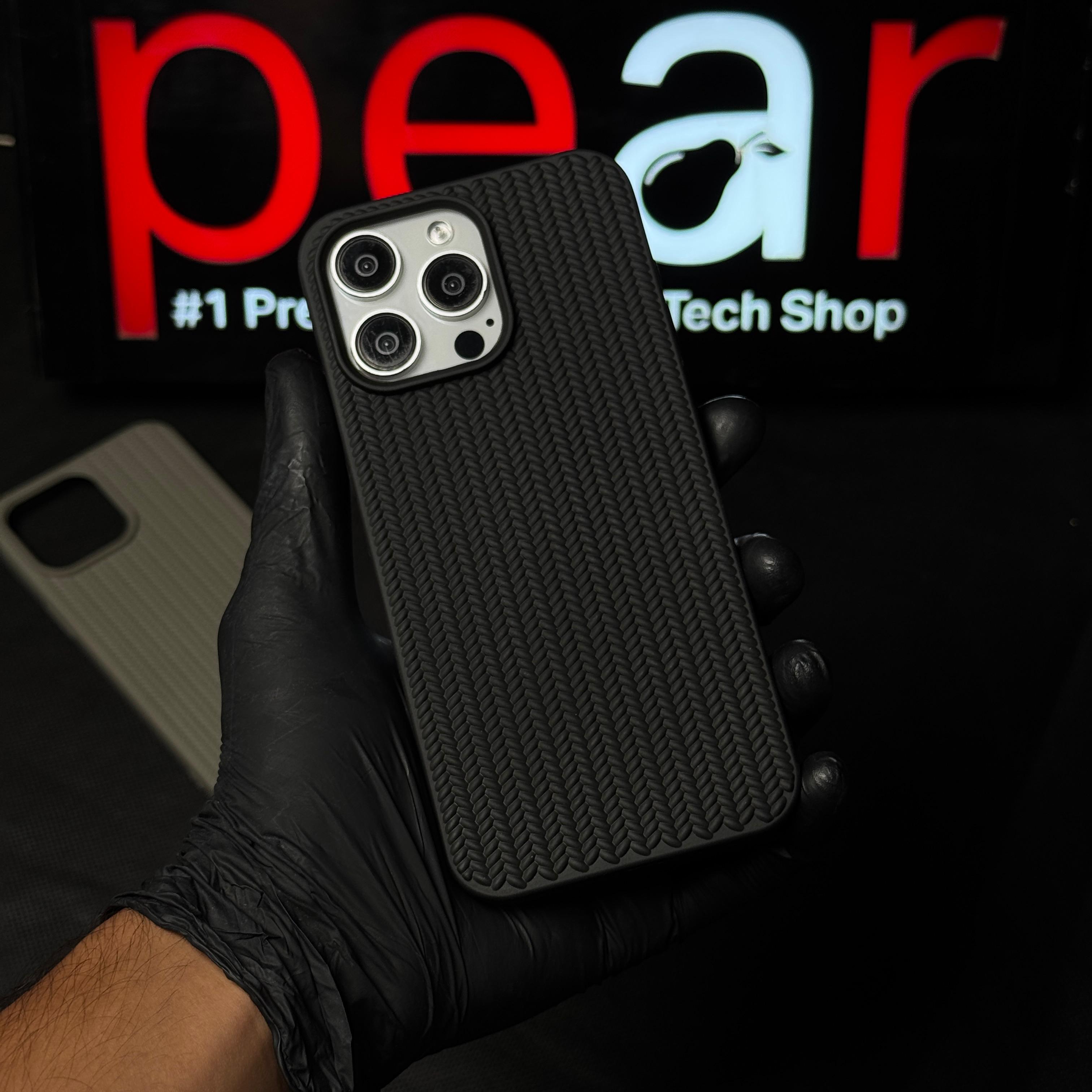 Knitted Pattern Textured Premium Case