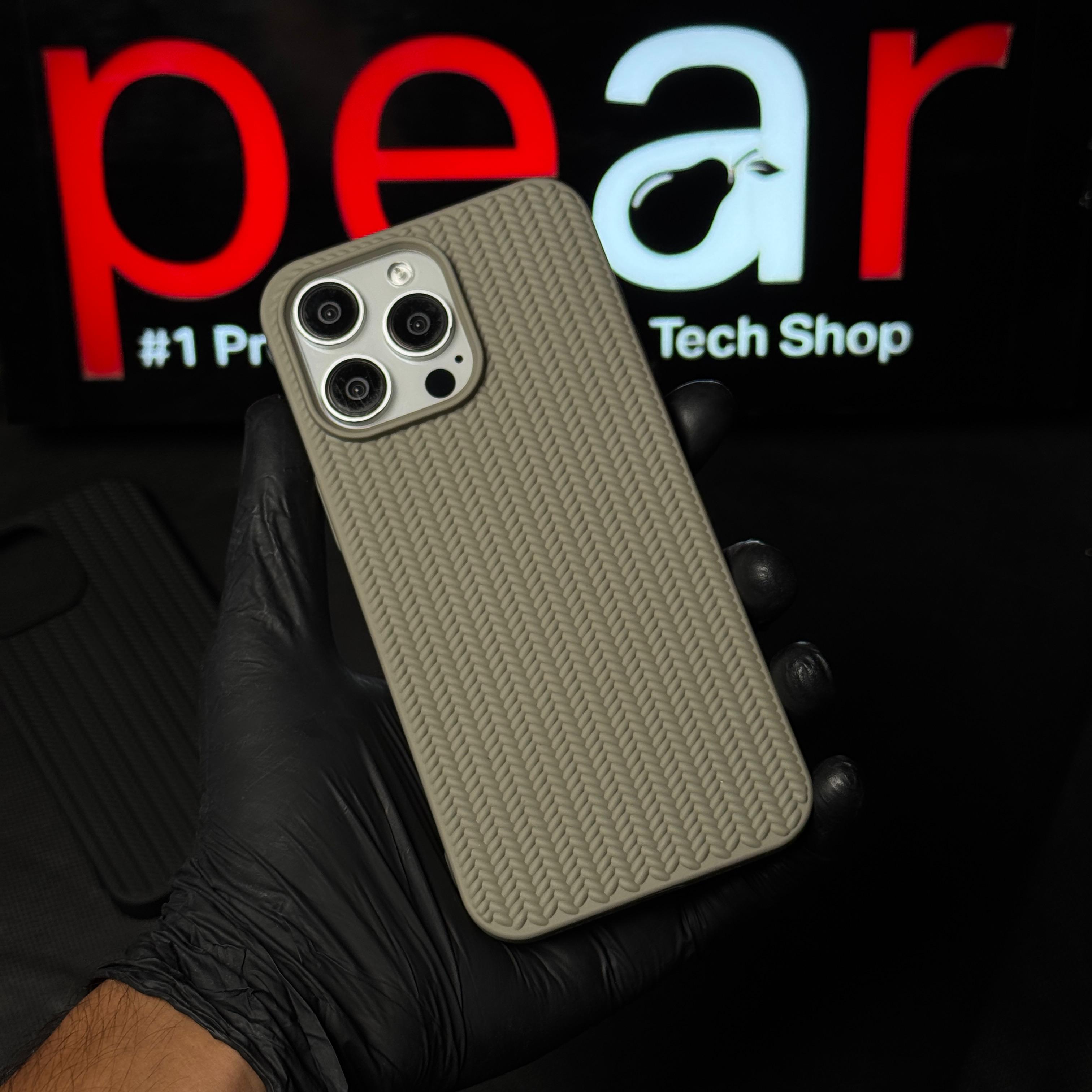 Knitted Pattern Textured Premium Case