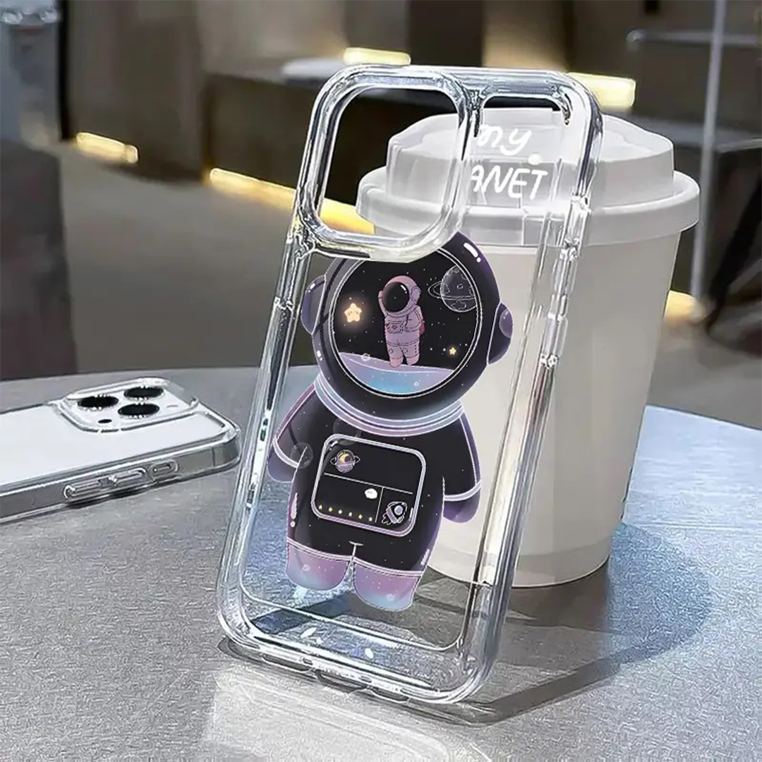 Astronaut Clear Acrylic Case - RedPear