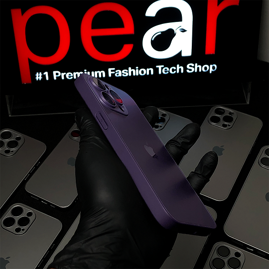 Deep Purple AG Premium Glass Case (only iPhone 14 Series)