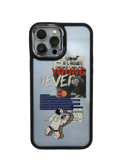 4ever Young Black Border Case - RedPear