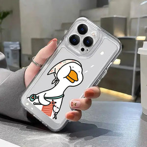 Anime Duck Clear Acrylic Case - RedPear