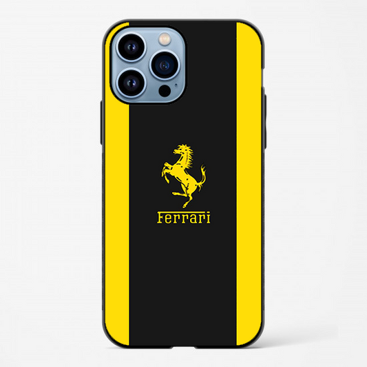Ferrari yellow and black