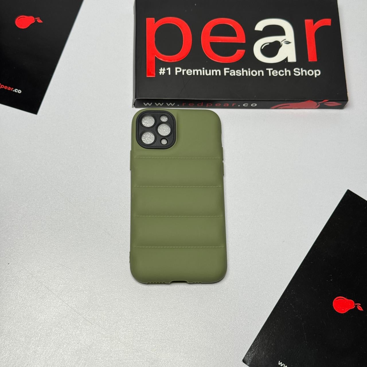 iPhone 11 Pro Green Puffer Case (RPS)