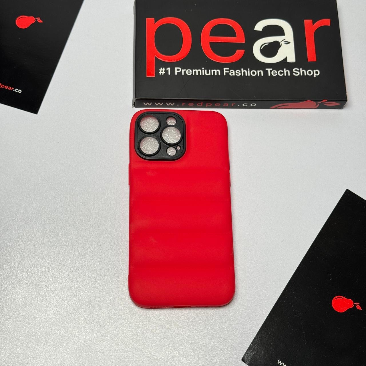 iPhone 14 Pro Max Red Puffer Case (RPS)