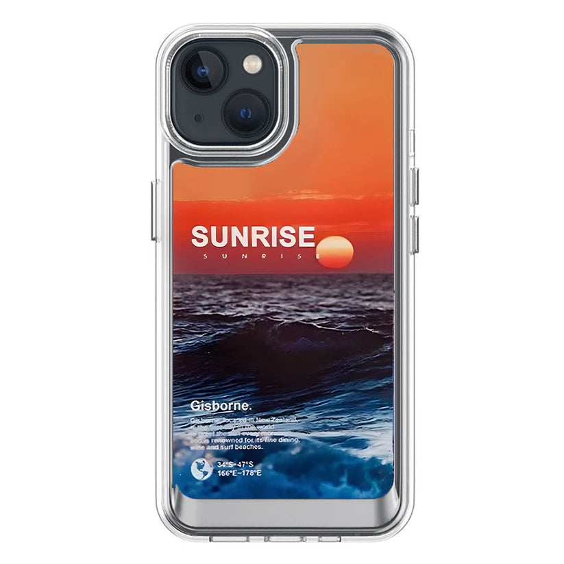 Sunrise Clear Acrylic Case