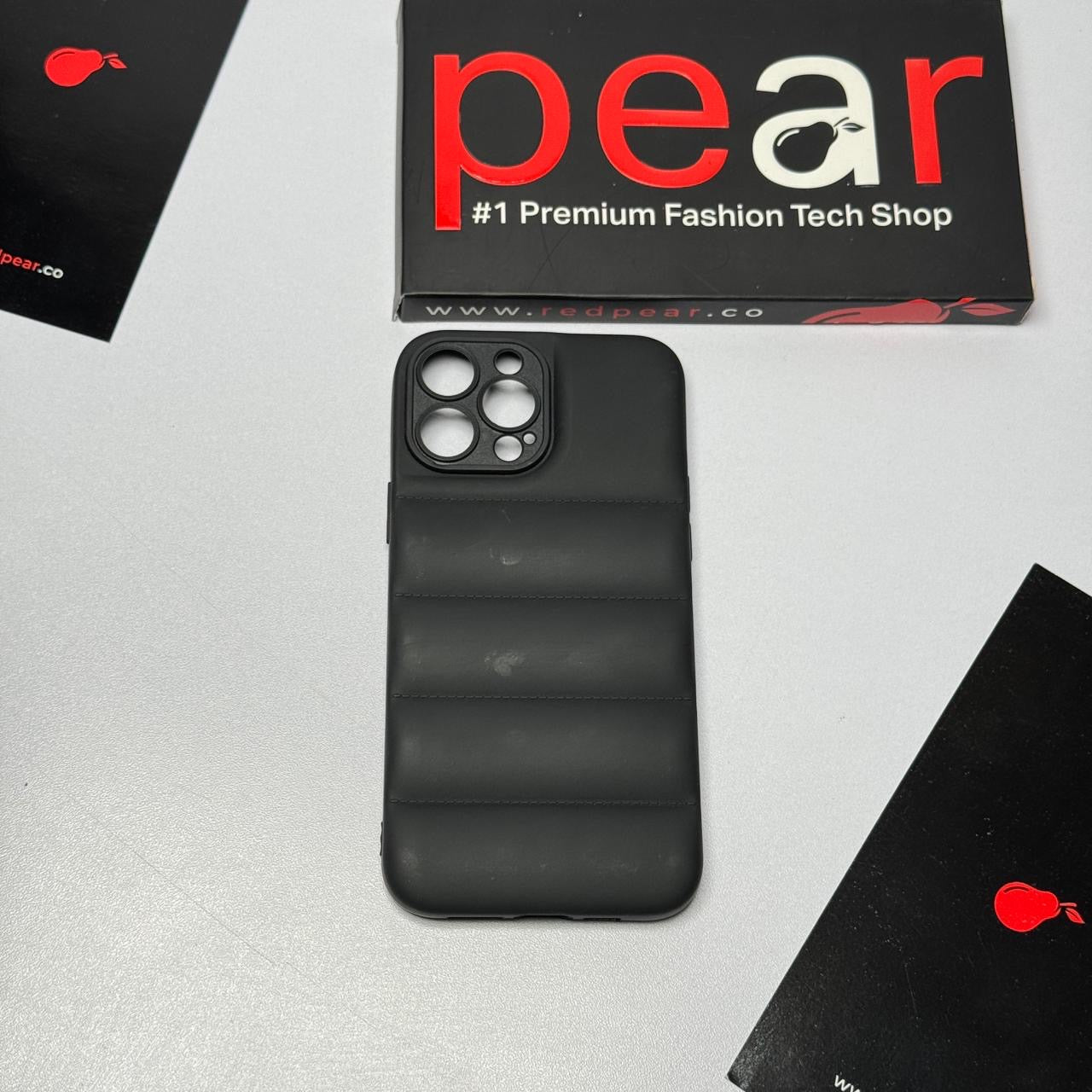 iPhone 13 Pro Max Black Puffer Case (RPS)