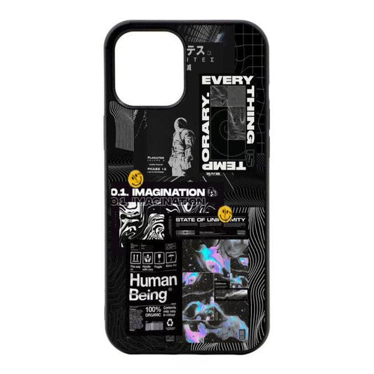 Human Being Aesthetic Glossy Case - RedPear