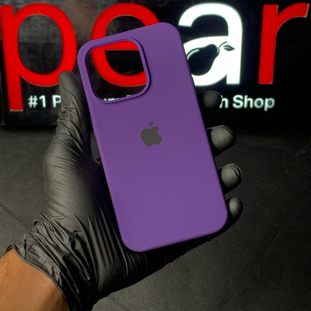 iPhone 15 Violet Silicon Case (RPS)
