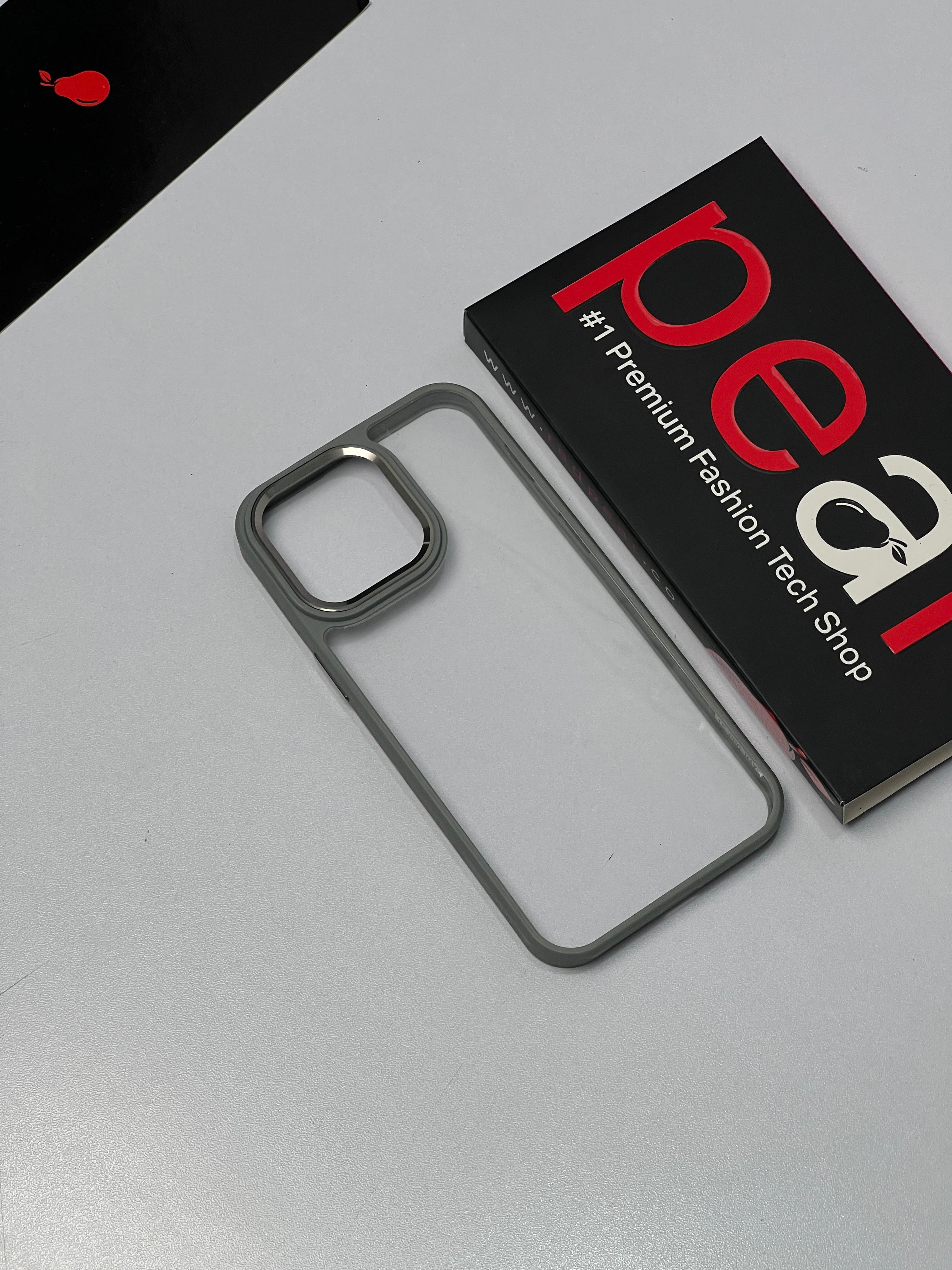 iPhone 15 Pro Max Natural Titanium Border Acrylic Case (RPS)