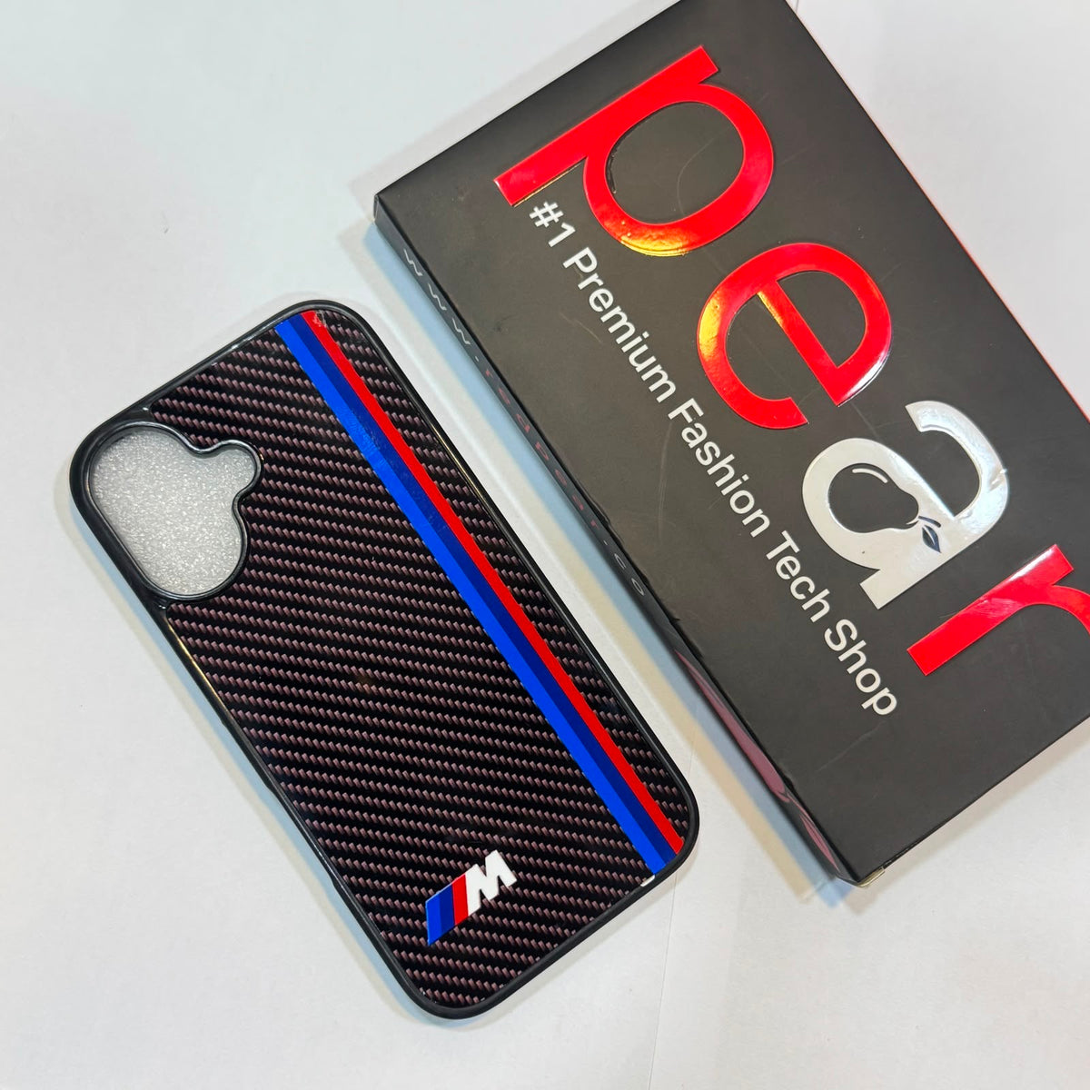 iPhone 16 M-Carbon Lines Glossy Case (RPS)