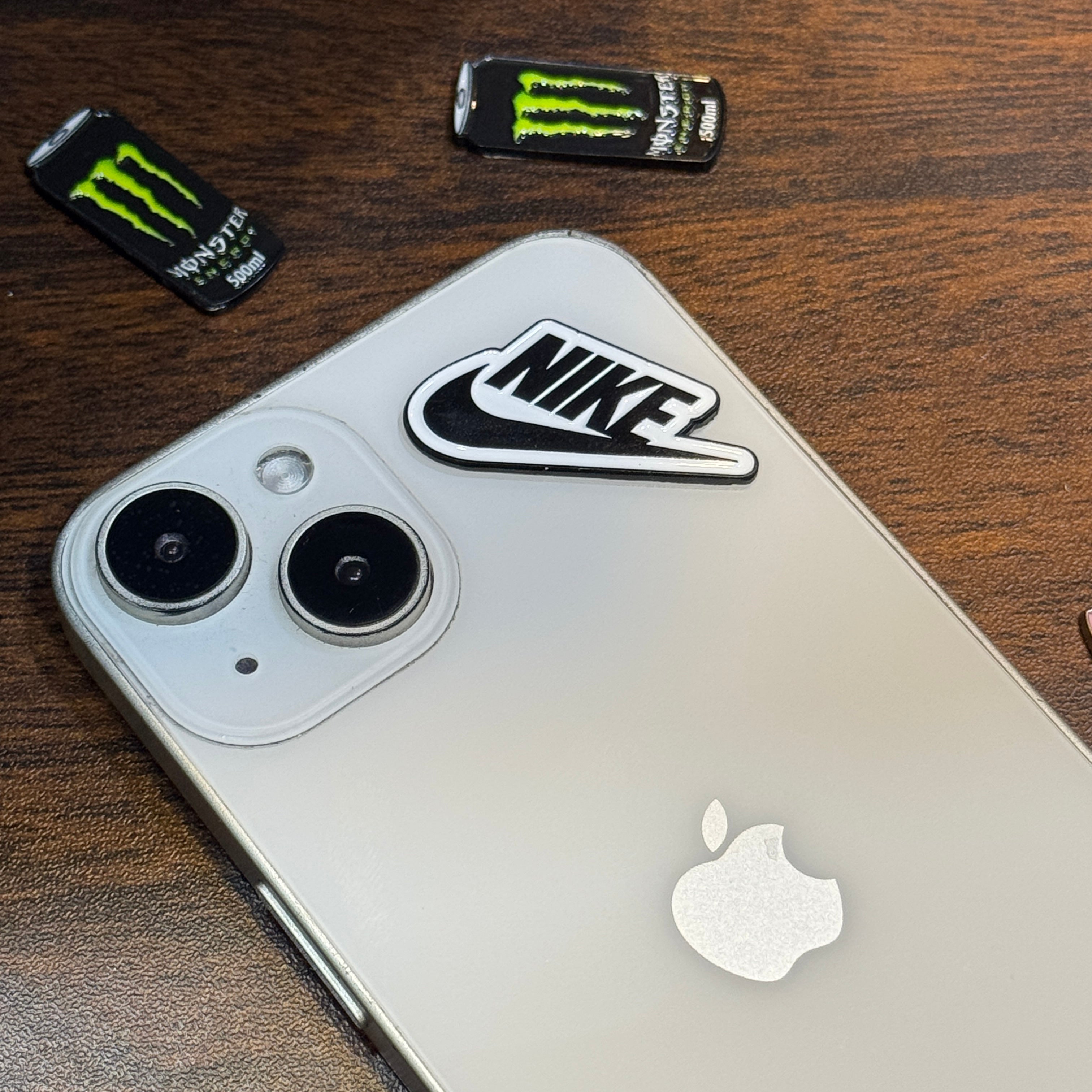 Nik* Metal Charm Sticker