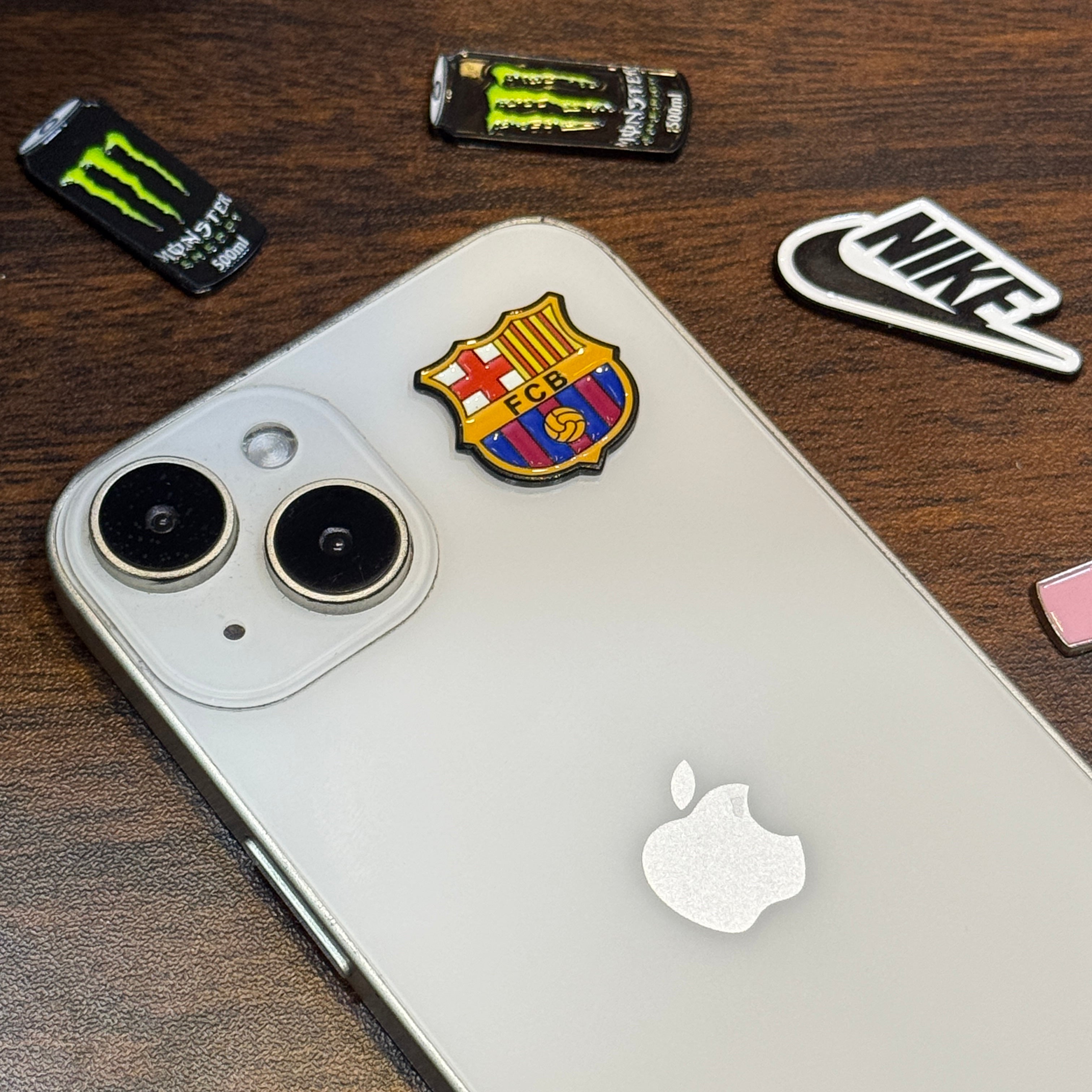 Barca Metal Charm Sticker