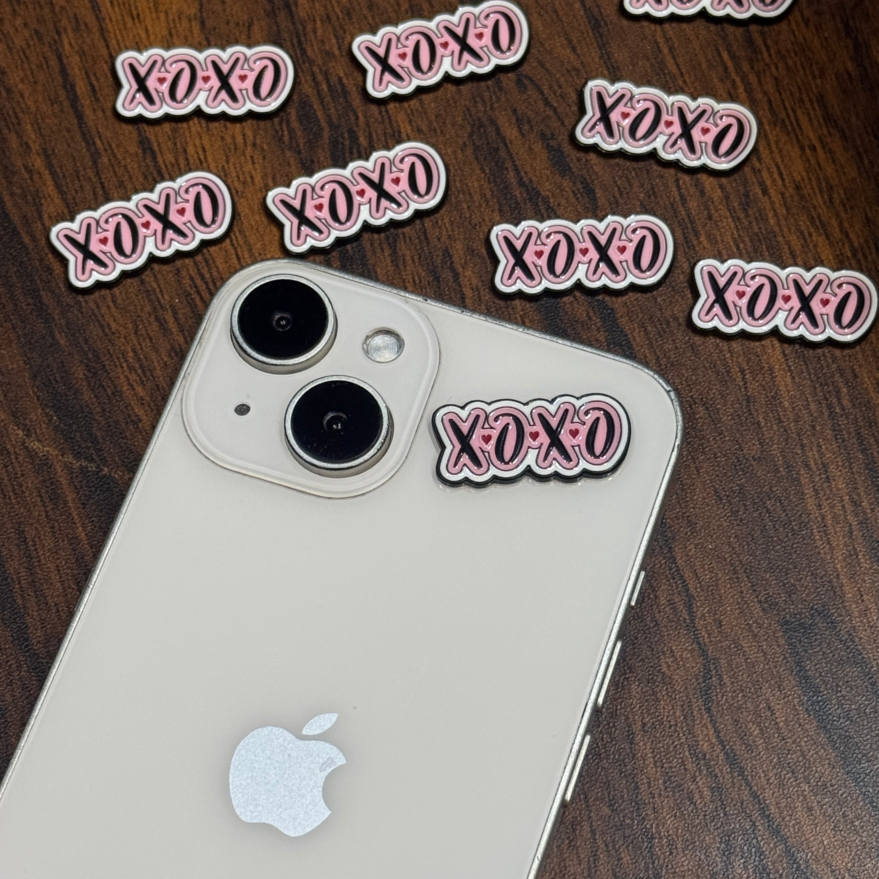 XOXO Metal Charm Sticker
