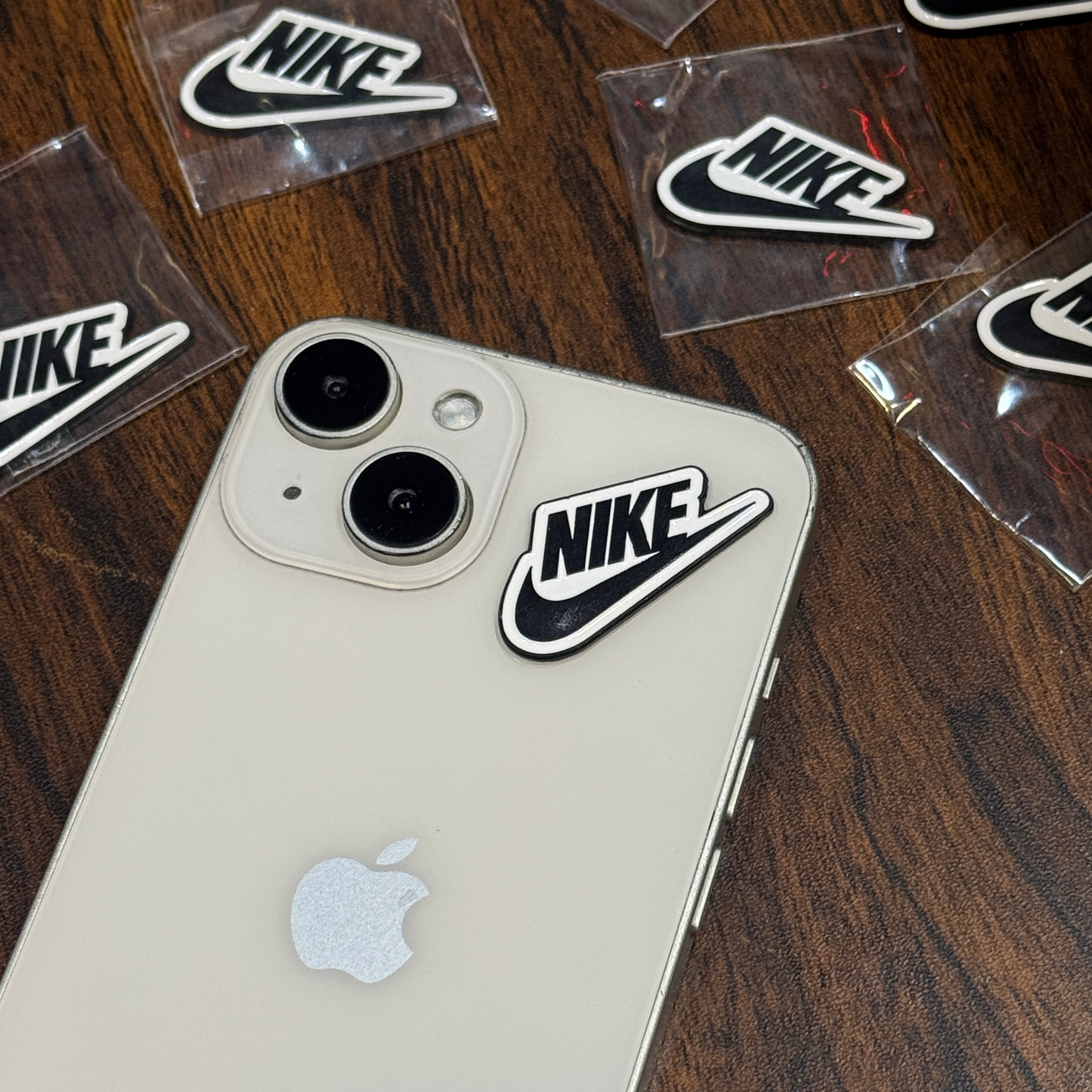 Nik* Metal Charm Sticker